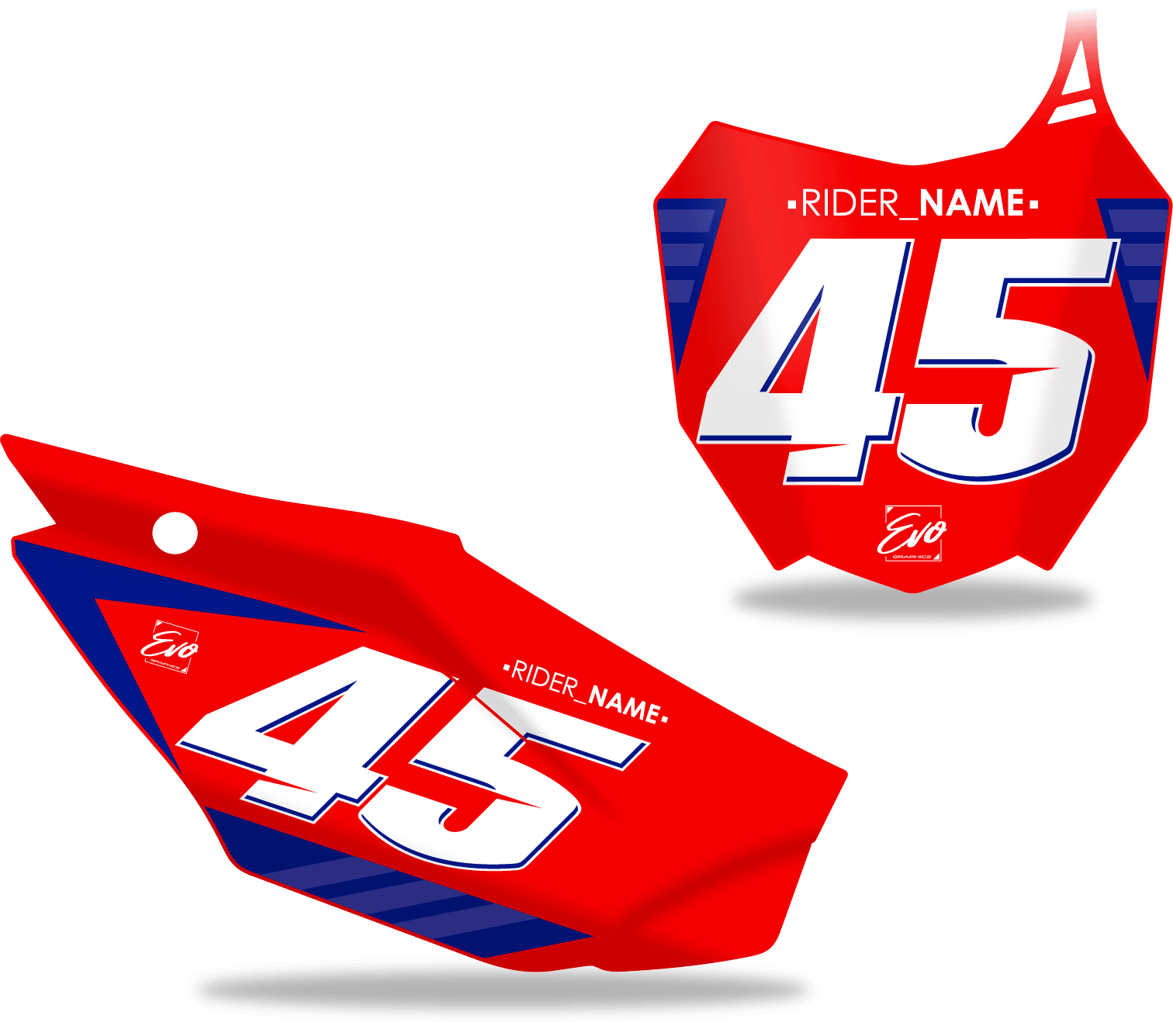 Number Plate Backgrounds - Evolution Graphics Co.