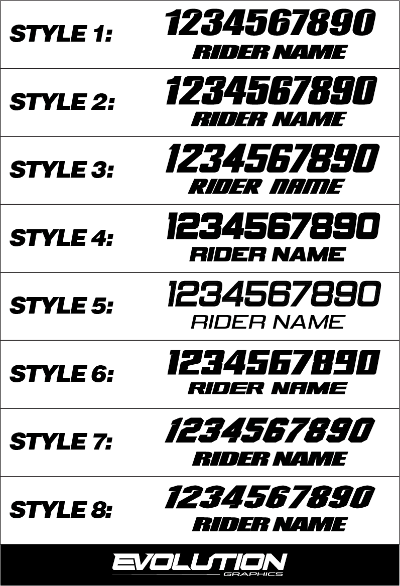 'Custom' Series - Evolution Graphics Co.